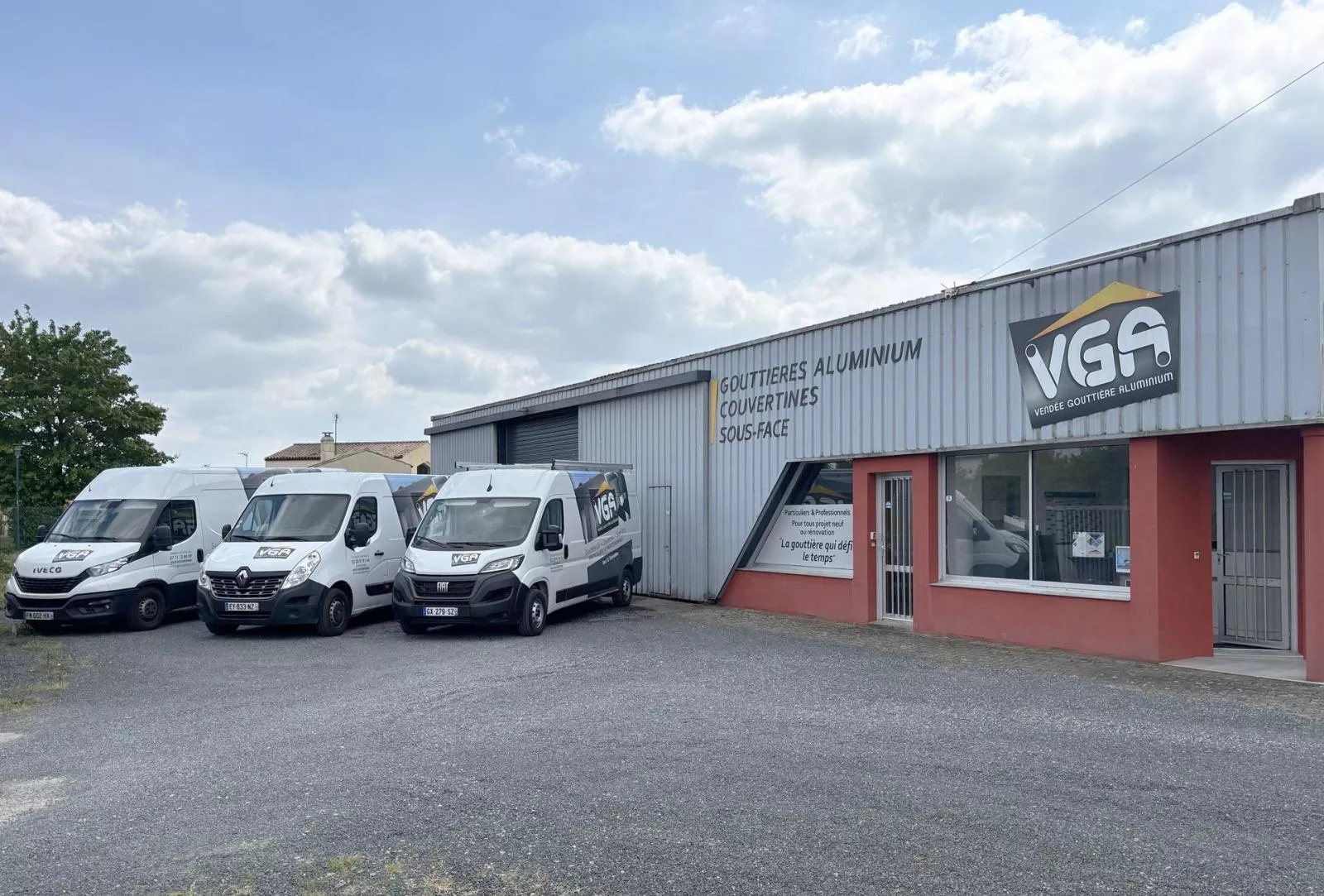 Locaux de VGA à Rocheservière en Vendée